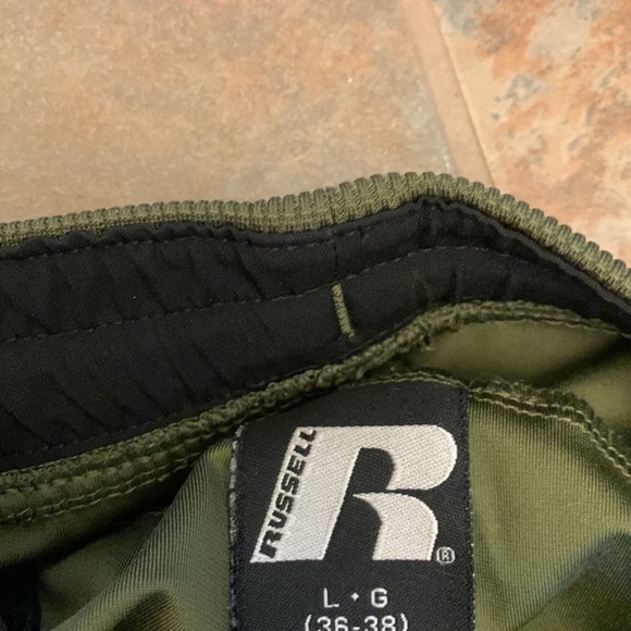 RUSSELL ATHLETIC green jogger pants.  L - Picture 7 of 8